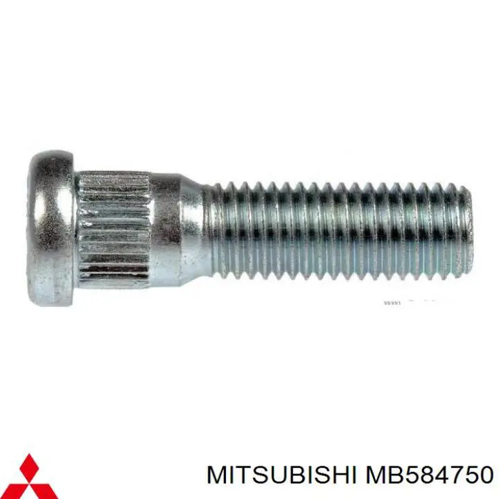 Шпилька колесная задняя MB584750 Mitsubishi