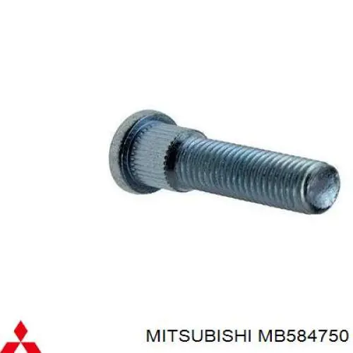 Шпилька колесная задняя MB584750 Mitsubishi