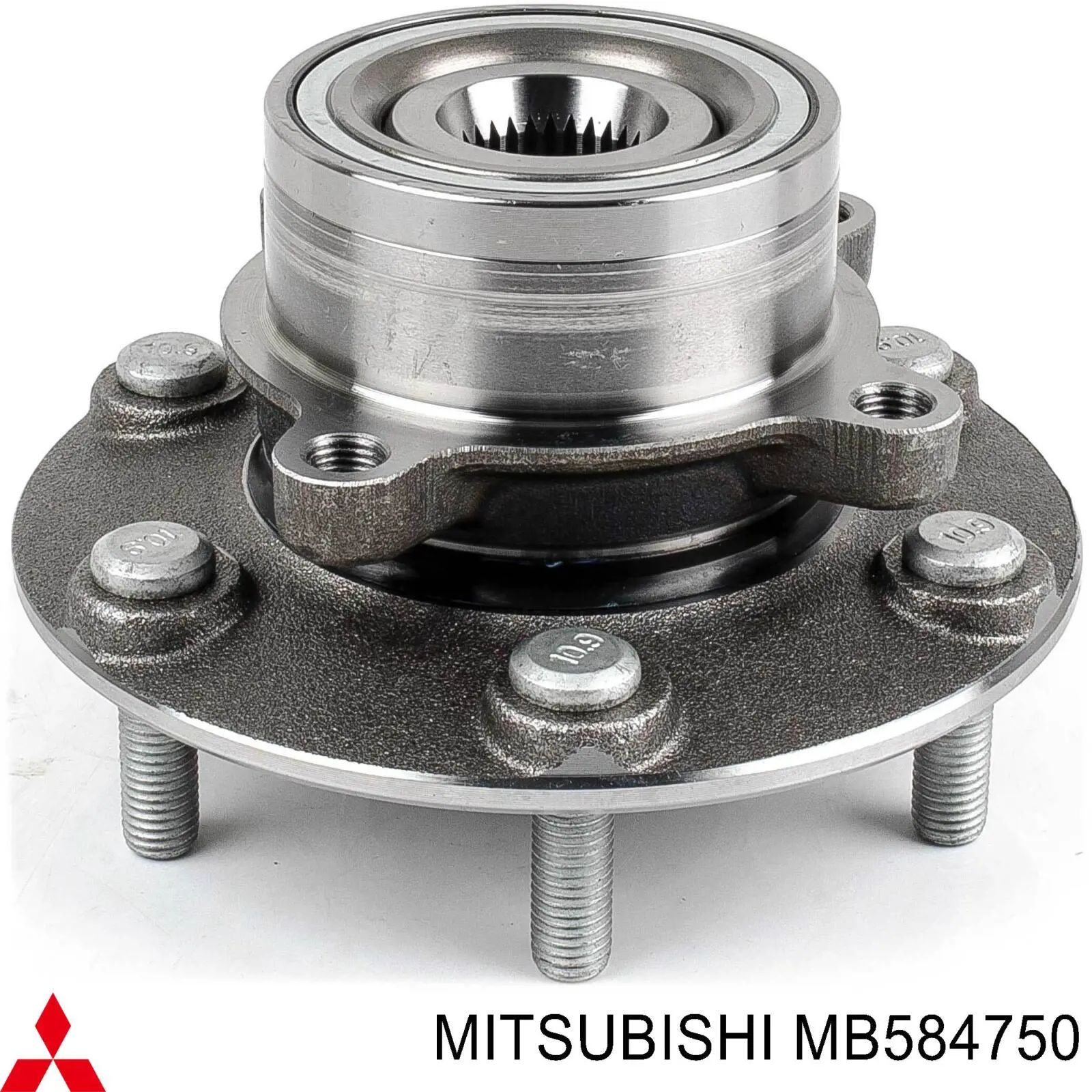 MB584750 Mitsubishi Шпилька ступицы колеса задняя
