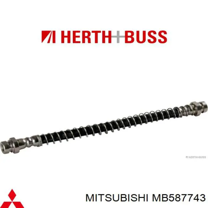 MB857555 Mitsubishi шланг тормозной задний