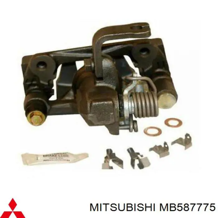 Суппорт тормозной задний правый MB587775 Mitsubishi