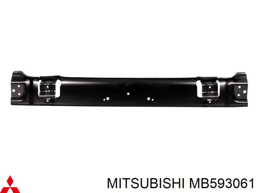 Центральная часть переднего бампера MB593061 Mitsubishi