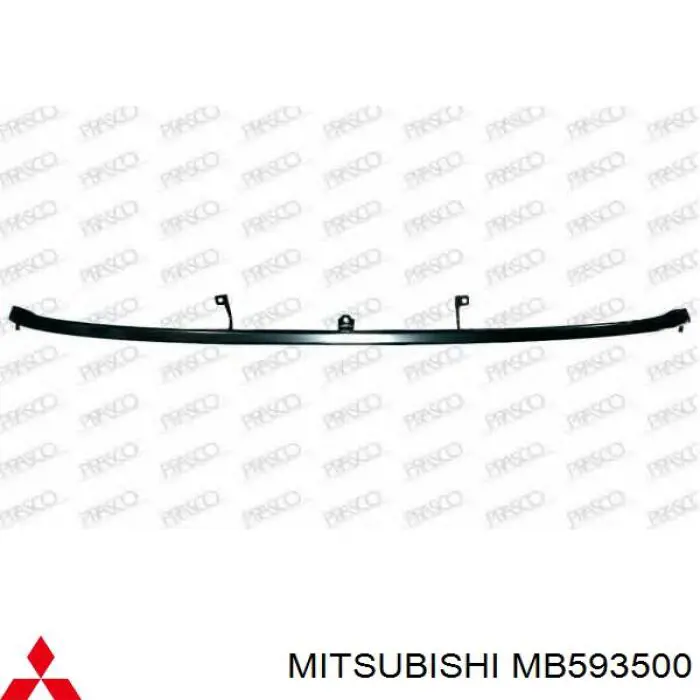 Накладка фар нижняя на Mitsubishi Colt III 