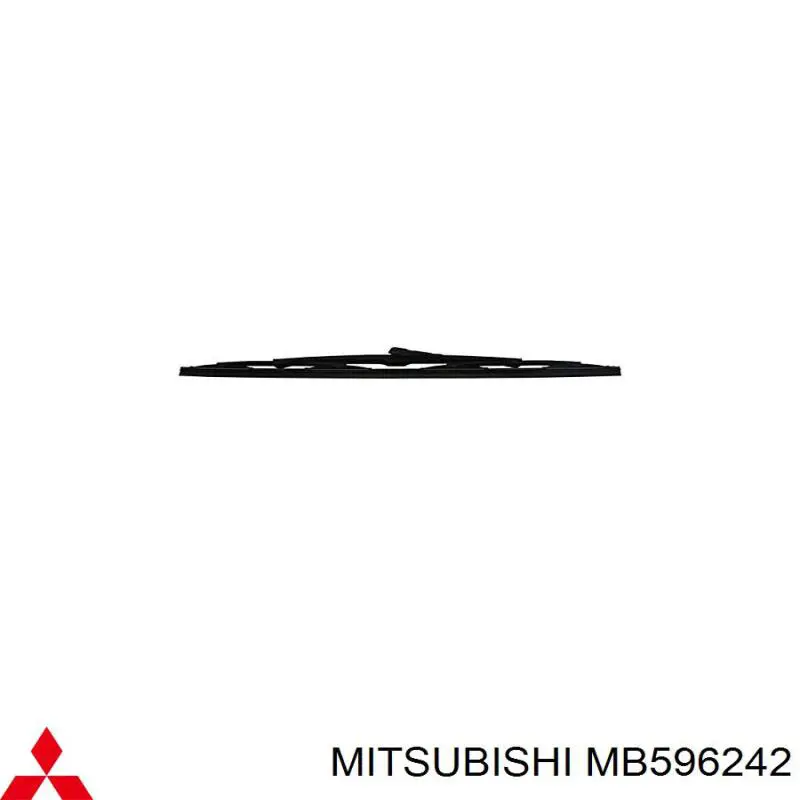 MB596242 Mitsubishi щетка-дворник лобового стекла пассажирская