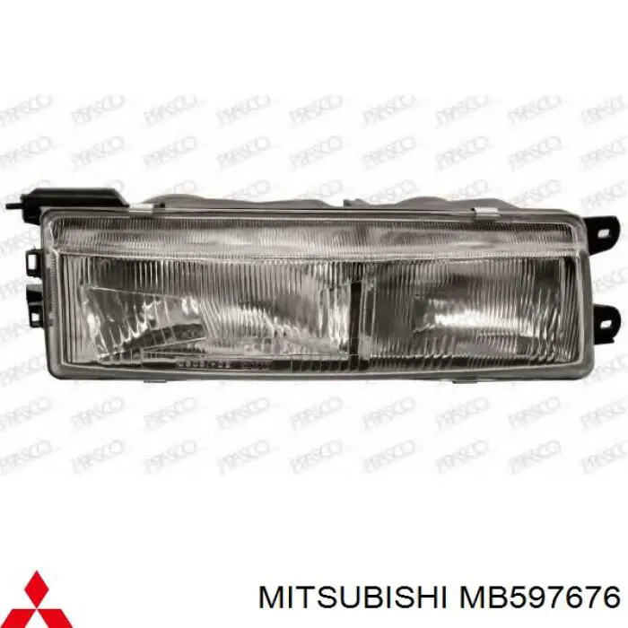 Фара правая MB597676 Mitsubishi