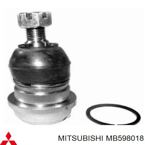 Купить MB598018 Mitsubishi Нижний правый рычаг передней подвески
