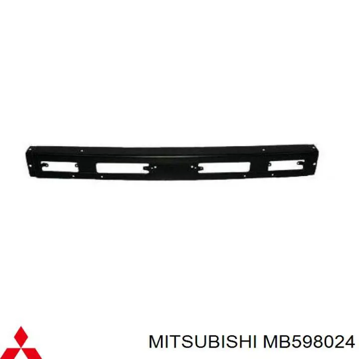 MB598024 Mitsubishi передний бампер