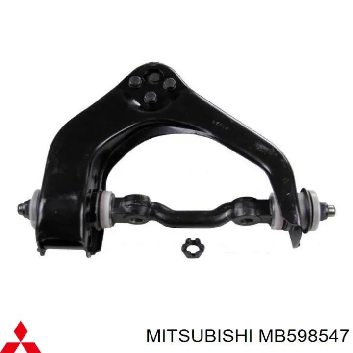 Рычаг передней подвески верхний левый MB598547 Mitsubishi