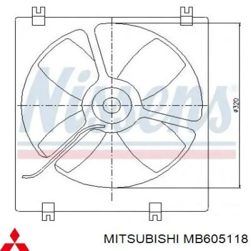 Купить MB605118 Mitsubishi 