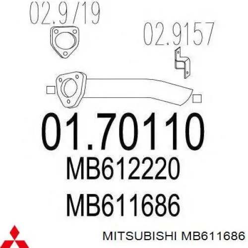 MB611686 Mitsubishi