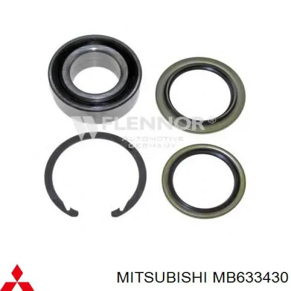 Комплект подшипника ступицы колеса Mitsubishi MB633430 цена, от 26.31 USD