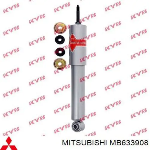 Втулка штока амортизатора переднего Mitsubishi MB633908 цена, от 1.30 USD