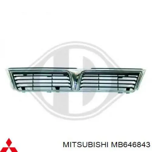 Решетка радиатора MB646843 Mitsubishi