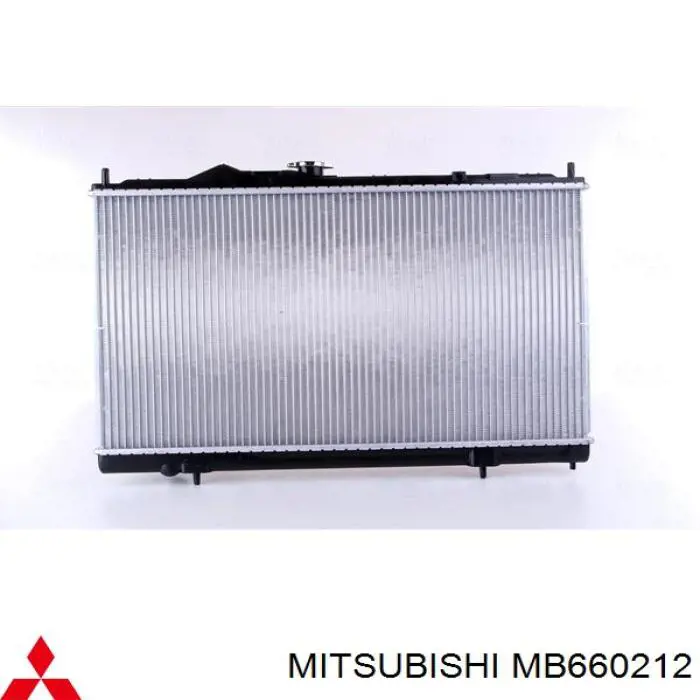 Радиатор MB660212 Mitsubishi