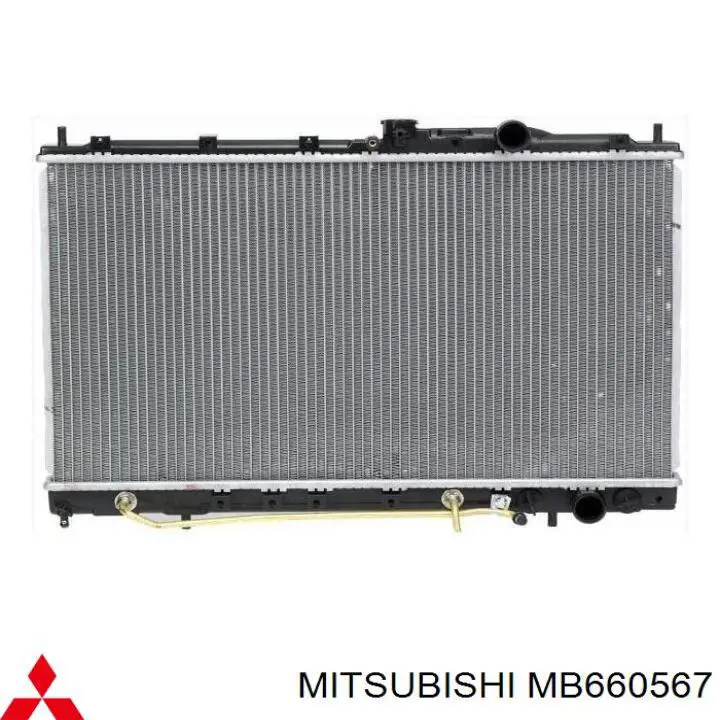 MB890506 Mitsubishi радиатор