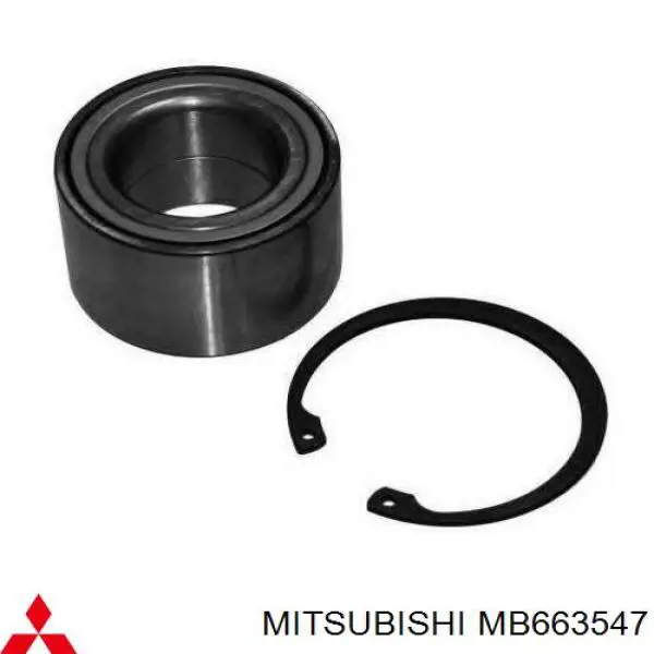 MB663547 Mitsubishi подшипник ступицы задней