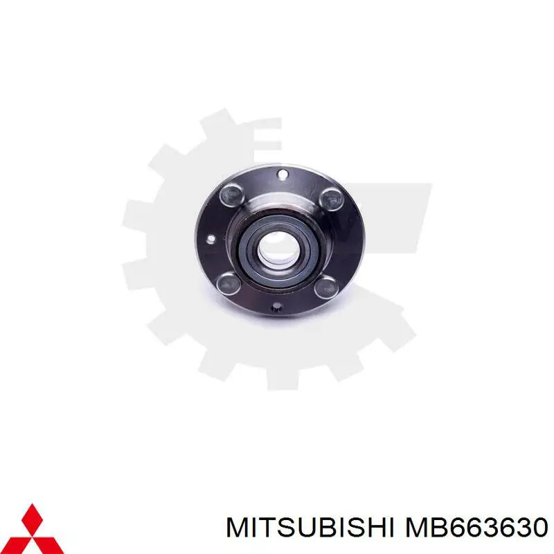 MB663630 Mitsubishi Ступица задняя