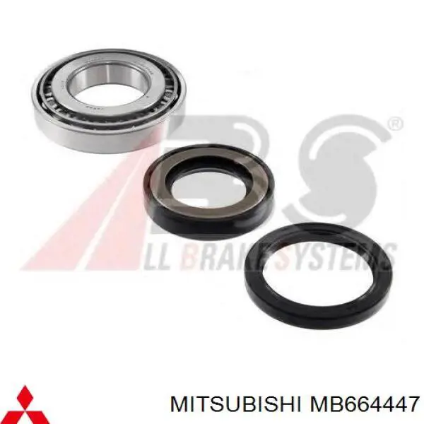 MB664447 Mitsubishi Подшипник ступицы задней