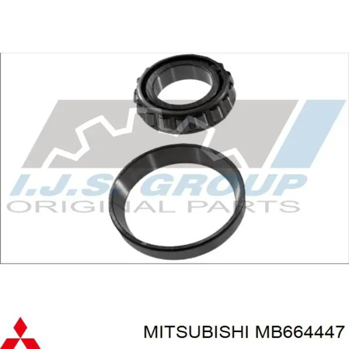 Подшипники задней ступицы Mitsubishi MB664447 цена, от 20.13 USD