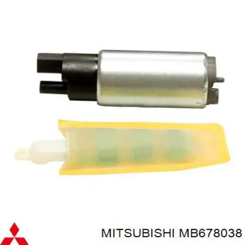 MB678038 Mitsubishi módulo de bomba de combustível com sensor do nível de combustível
