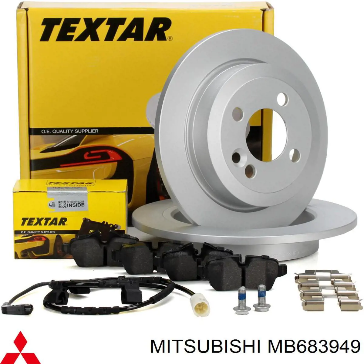 Щетки стеклоочистителя MB683949 Mitsubishi