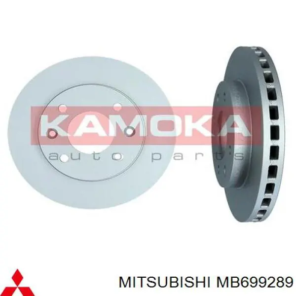 Купить MB699289 Mitsubishi Диск тормозной задний