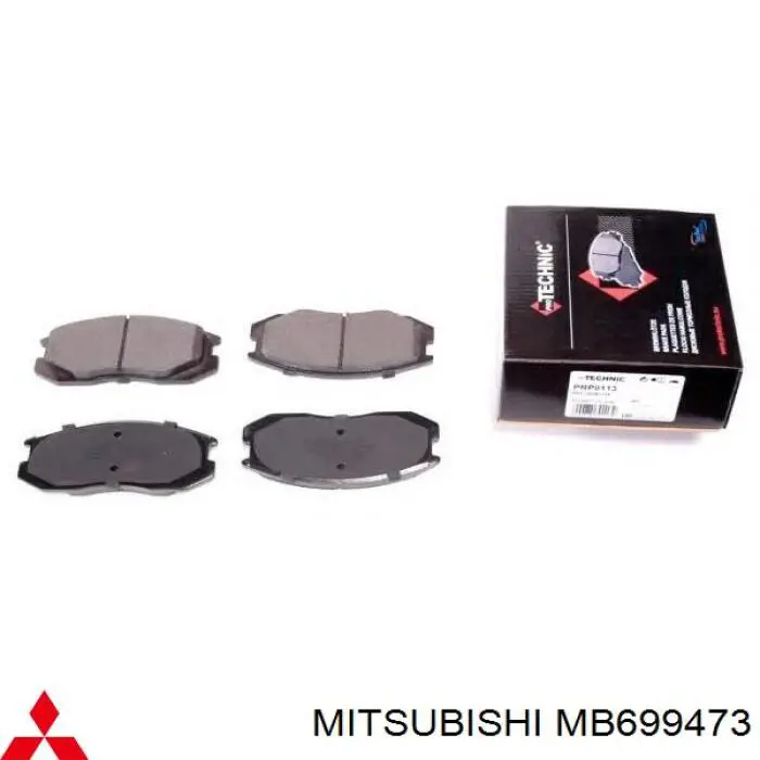 Колодки Mitsubishi MB699473 цена, от 12.82 USD