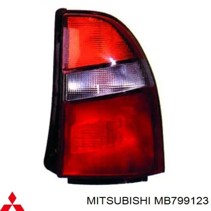 Наружное зеркало правое Mitsubishi MB799123 цена, от 25.27 USD