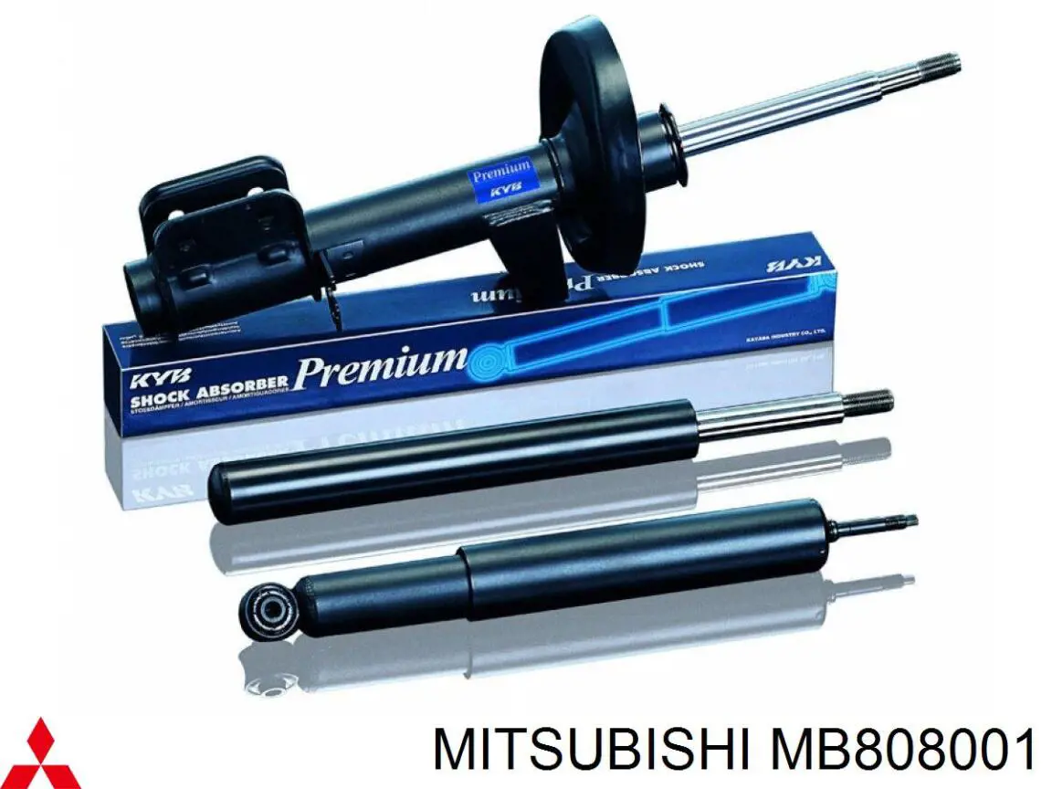MB808001 Mitsubishi амортизатор передний