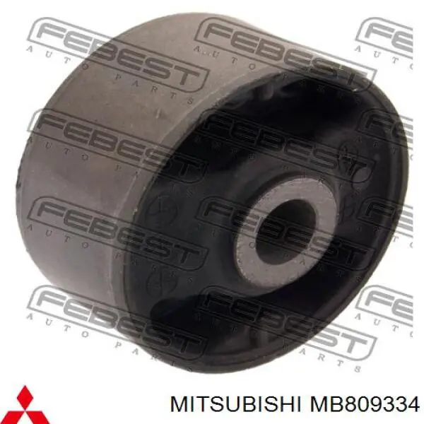 Сайлентблок траверсы крепления заднего редуктора задний MB809334 Mitsubishi