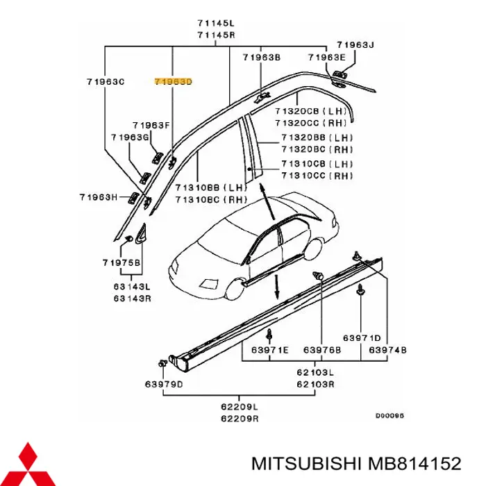  MB814152 Mitsubishi