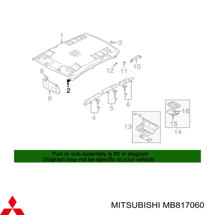  MB817060 Mitsubishi