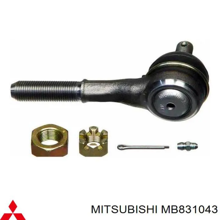 Купить MB831043 Mitsubishi Наконечник рулевой тяги, внешний