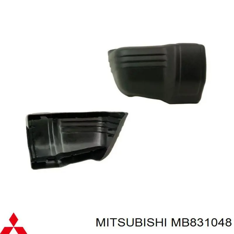 Бампер передний, правая часть Mitsubishi MB831048 цена, от 27.48 USD