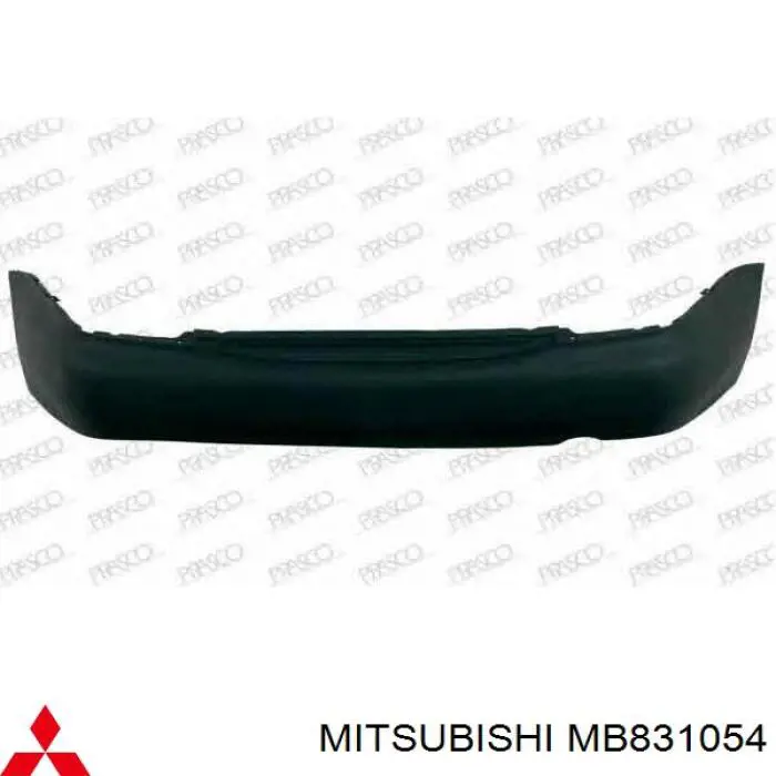 Купить MB831054 Mitsubishi Бампер задний, правая часть