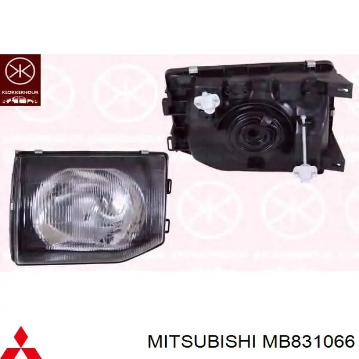 Фара правая MB831066 Mitsubishi