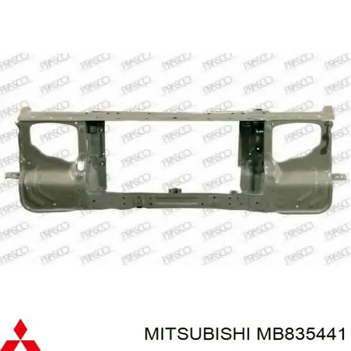 MB835441 Mitsubishi суппорт радиатора в сборе (монтажная панель крепления фар)