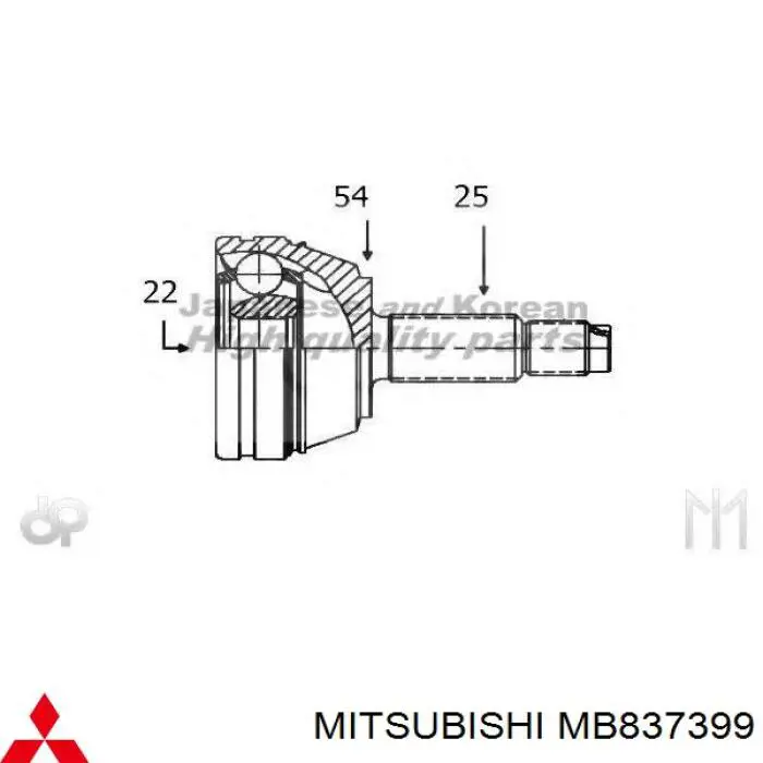  MB837399 Mitsubishi