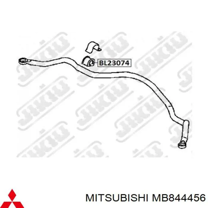 Втулка переднего стабилизатора MITSUBISHI MB844456