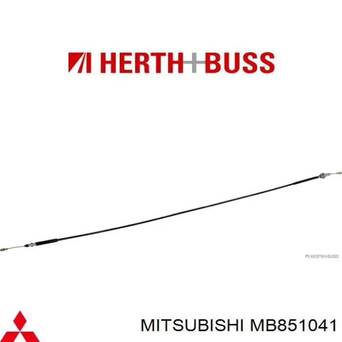 Трос сцепления MB851041 Mitsubishi