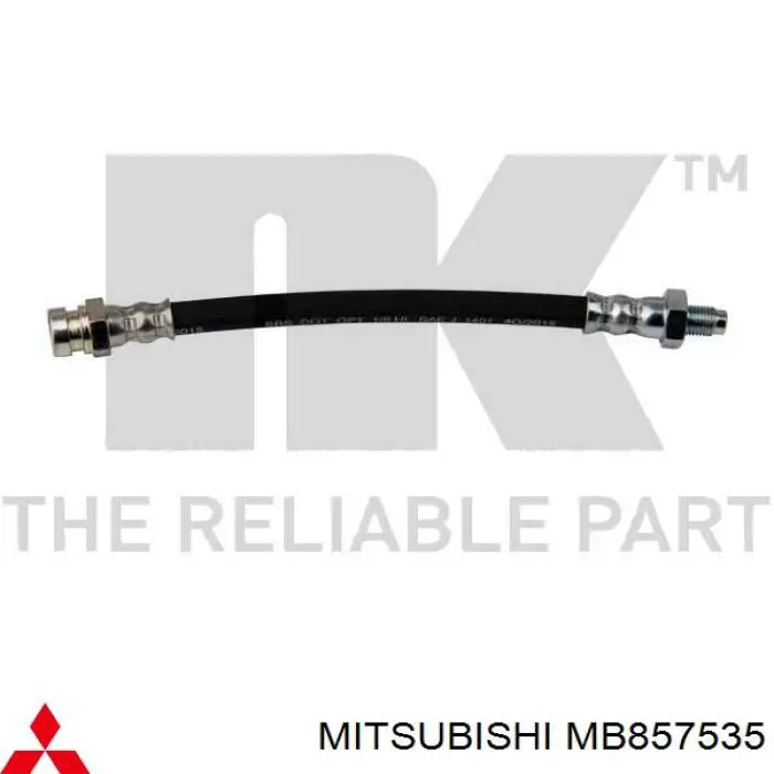 Шланг тормозной передний MB857535 Mitsubishi