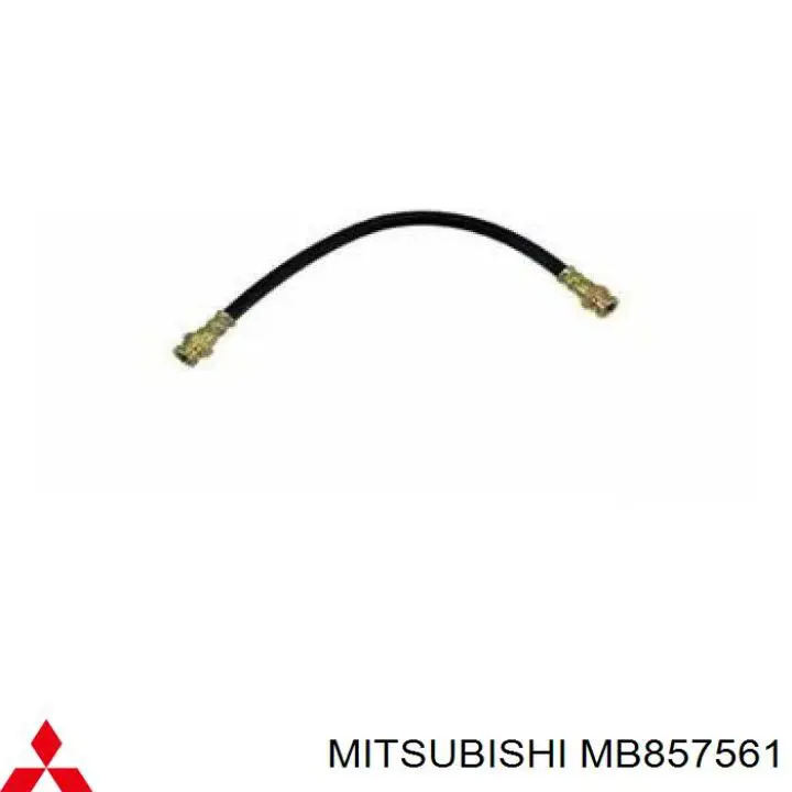 Купить MB857561 Mitsubishi Шланг тормозной передний