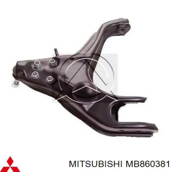 Braço oscilante inferior esquerdo de suspensão dianteira para Mitsubishi Pajero (V2W, V4W)