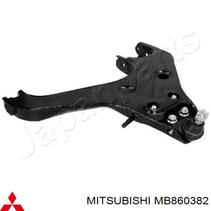 Braço oscilante inferior direito de suspensão dianteira para Mitsubishi Pajero (V2W, V4W)