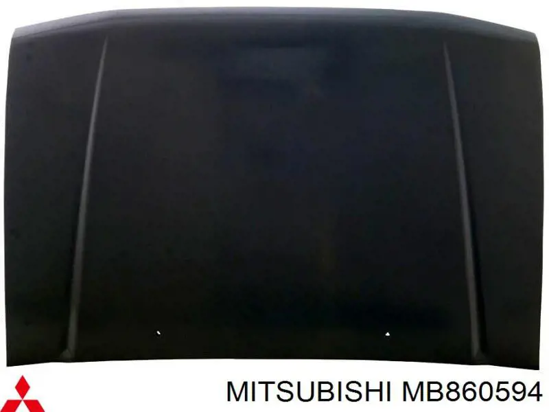 Капот на Mitsubishi Pajero II Canvas Top (Митсубиси Паджеро)