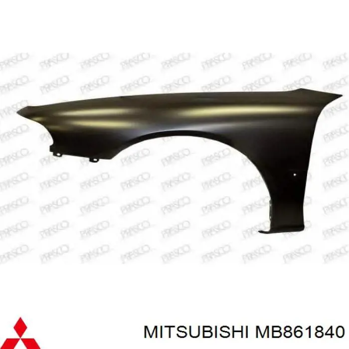 Крыло переднее на Mitsubishi Galant 7 (Митсубиси Галант)