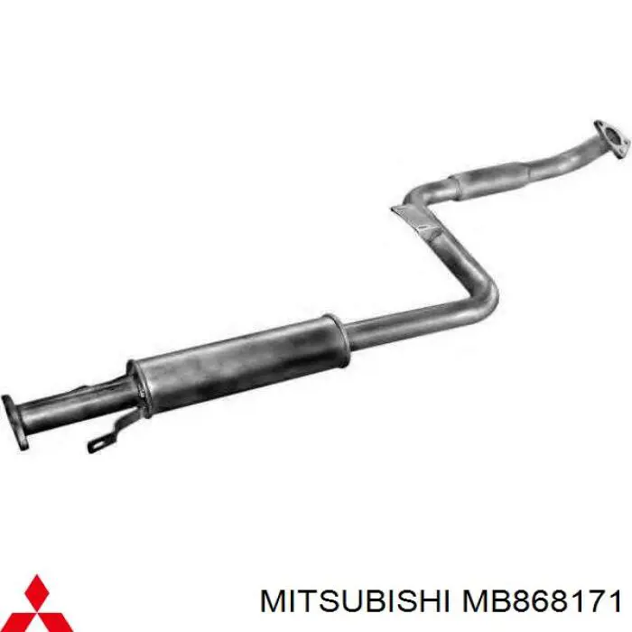 Центральная часть глушителя MB868171 Mitsubishi