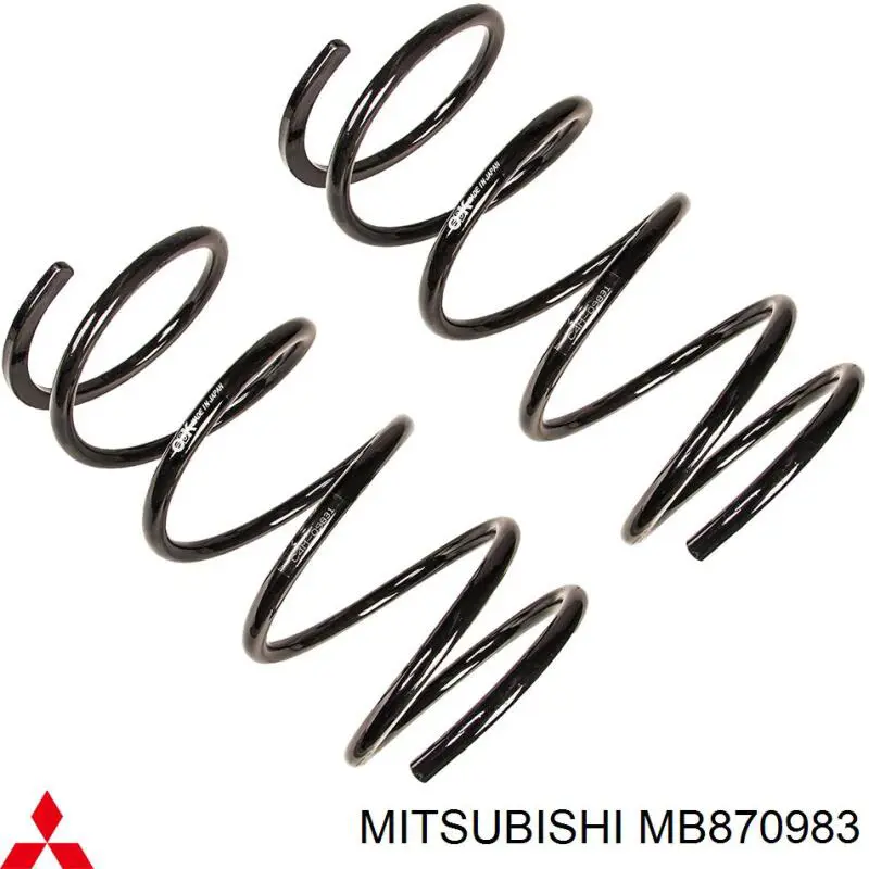 Купить MB870983 Mitsubishi Винтовая пружина подвеска