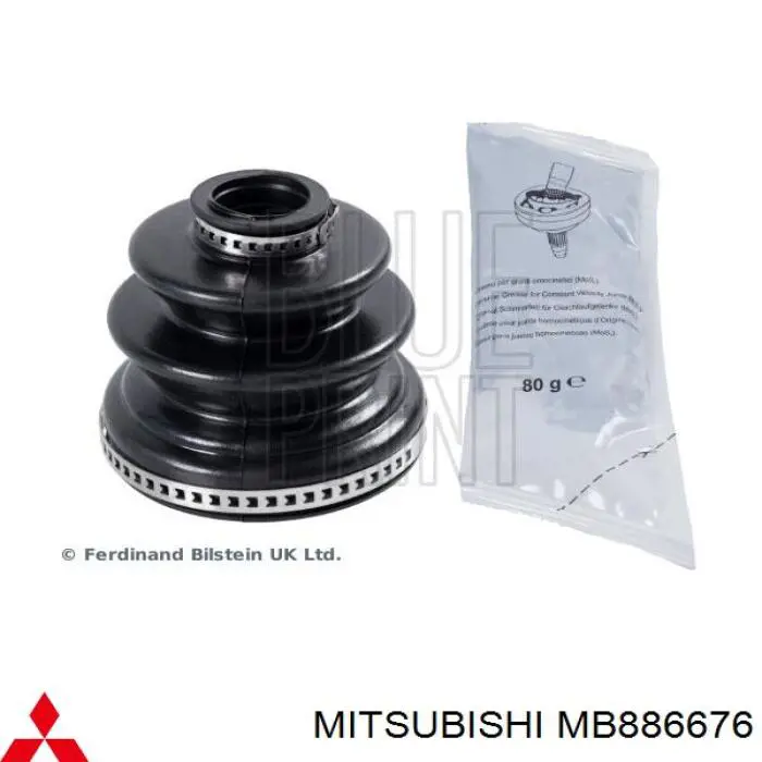 Fuelle, árbol de transmisión delantero interior MB886676 Mitsubishi