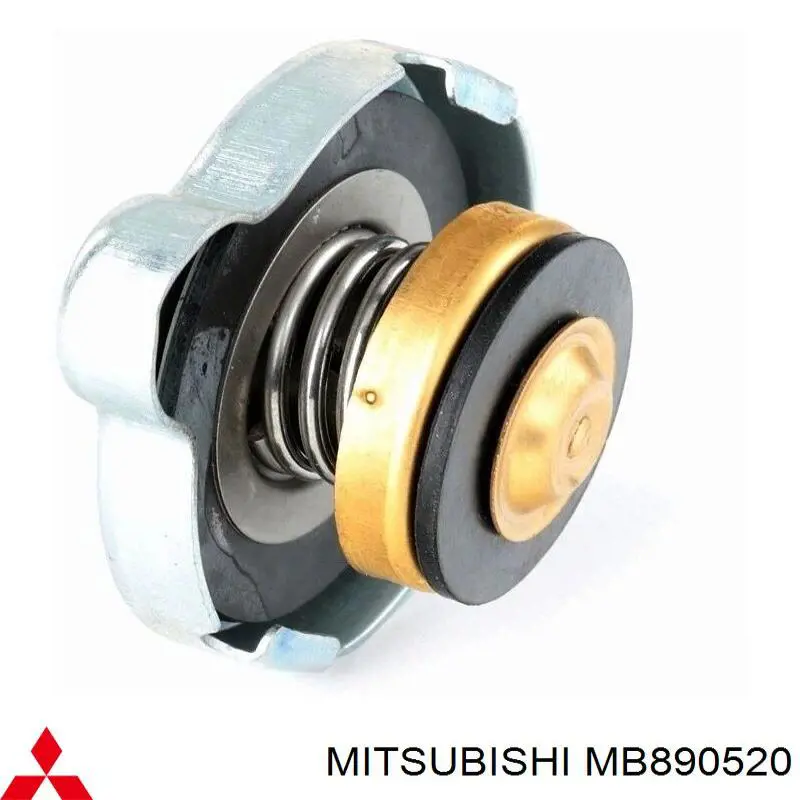 Крышка/пробка радиатора Mitsubishi MB890520 цена, от 5.04 USD